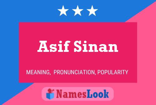 Asif Sinan Naam Poster