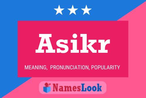 Asikr Naam Poster