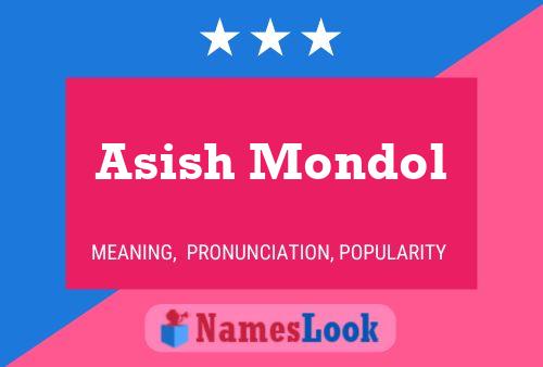 Asish Mondol Naam Poster