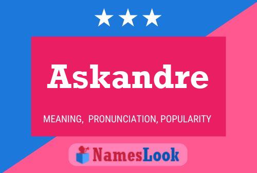 Askandre Naam Poster