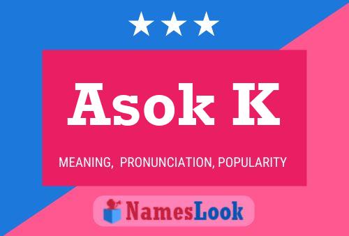 Asok K Naam Poster