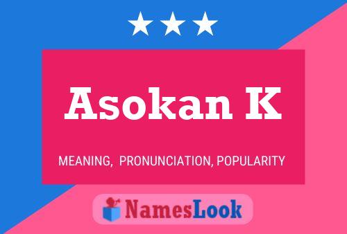 Asokan K Naam Poster