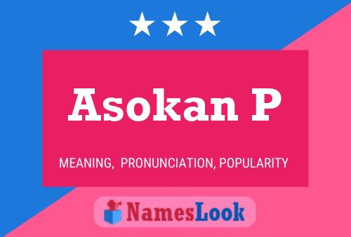 Asokan P Naam Poster