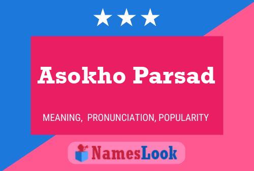 Asokho Parsad Naam Poster