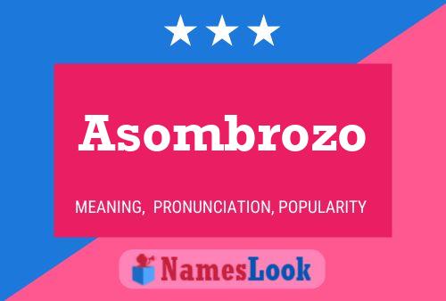 Asombrozo Naam Poster