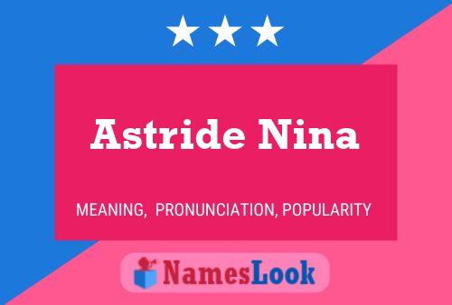 Astride Nina Naam Poster