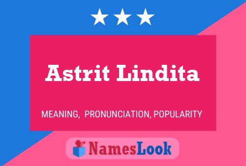 Astrit Lindita Naam Poster