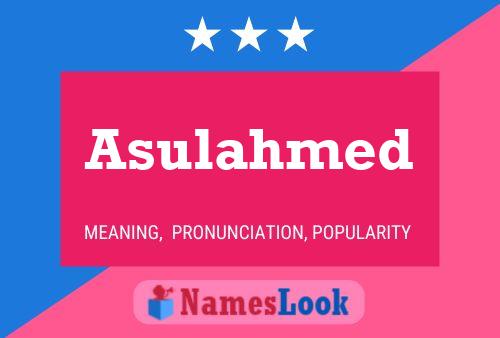 Asulahmed Naam Poster