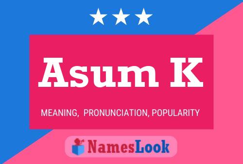 Asum K Naam Poster