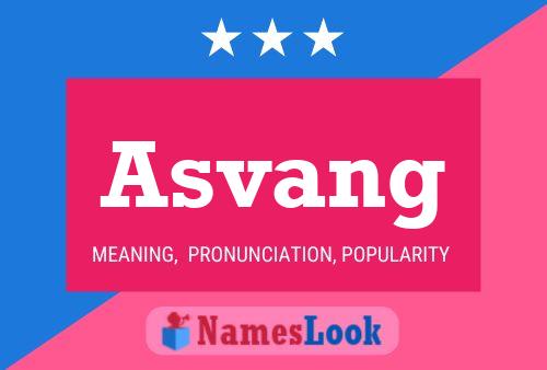 Asvang Naam Poster