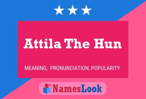 Attila The Hun Naam Poster