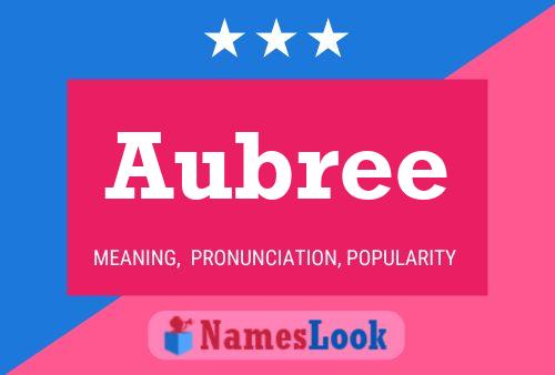 Aubree Naam Poster