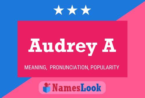 Audrey A Naam Poster