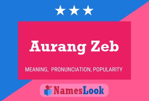 Aurang Zeb Naam Poster