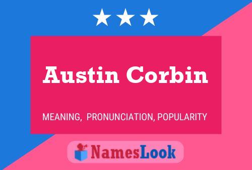 Austin Corbin Naam Poster