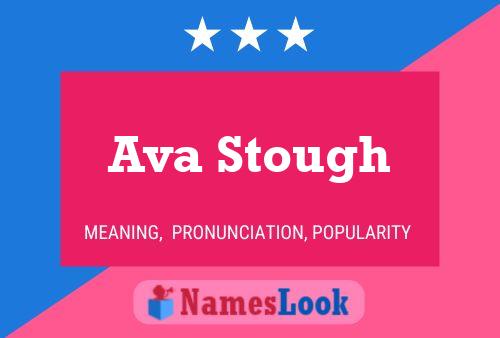 Ava Stough Naam Poster