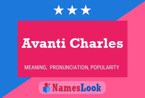 Avanti Charles Naam Poster