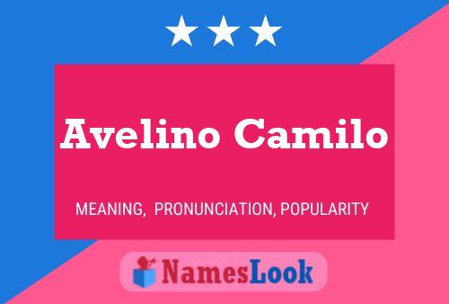 Avelino Camilo Naam Poster