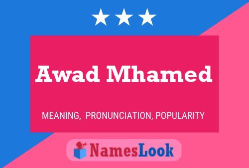 Awad Mhamed Naam Poster