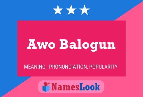 Awo Balogun Naam Poster