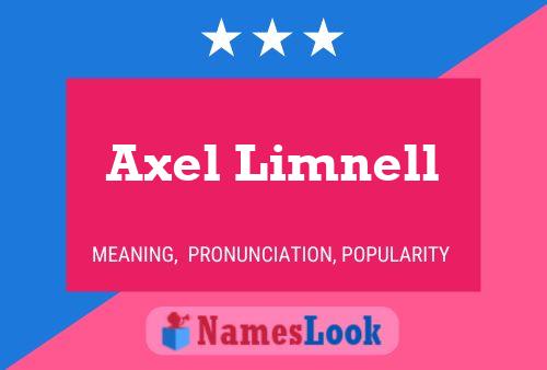 Axel Limnell Naam Poster