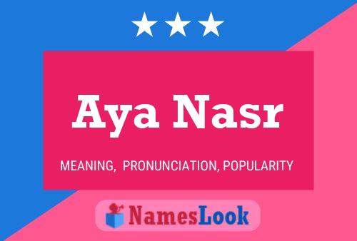 Aya Nasr Naam Poster