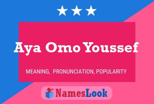 Aya Omo Youssef Naam Poster