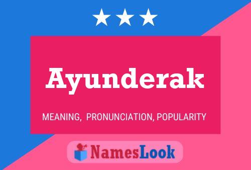 Ayunderak Naam Poster