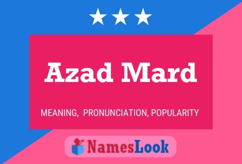 Azad Mard Naam Poster