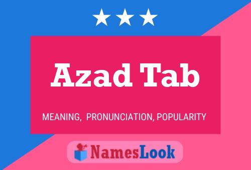 Azad Tab Naam Poster