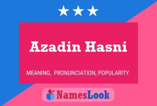 Azadin Hasni Naam Poster