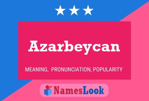 Azarbeycan Naam Poster