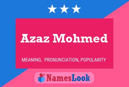 Azaz Mohmed Naam Poster