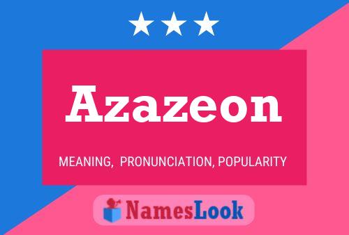 Azazeon Naam Poster