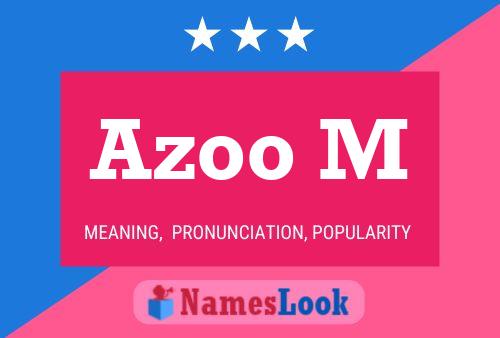 Azoo M Naam Poster