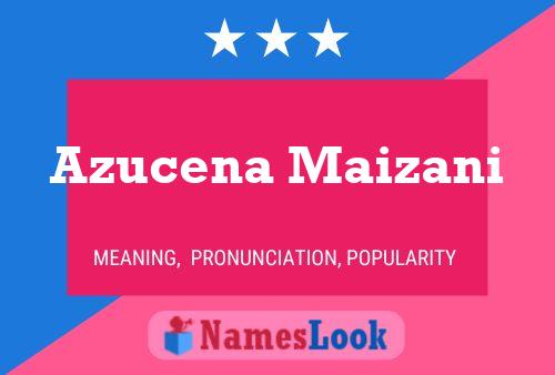 Azucena Maizani Naam Poster