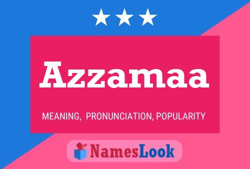 Azzamaa Naam Poster