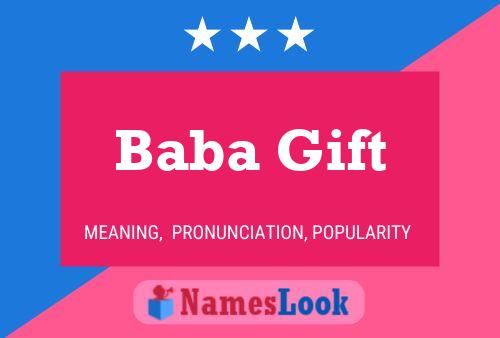 Baba Gift Naam Poster