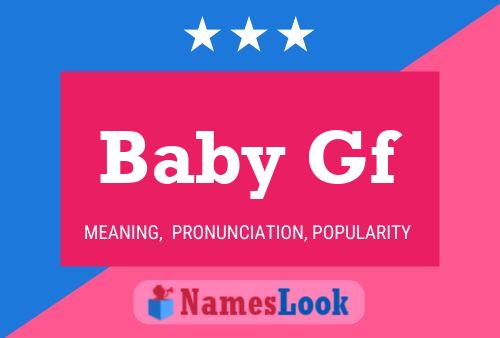 Baby Gf Naam Poster