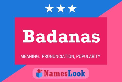 Badanas Naam Poster