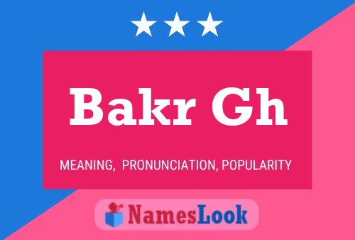 Bakr Gh Naam Poster