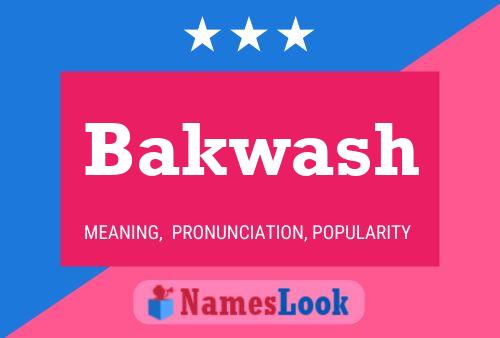 Bakwash Naam Poster