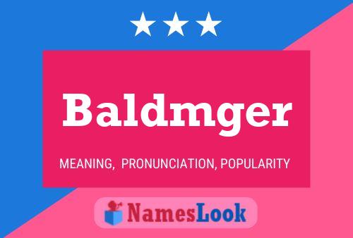 Baldmger Naam Poster