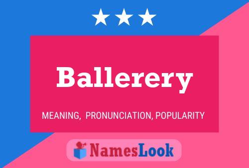 Ballerery Naam Poster