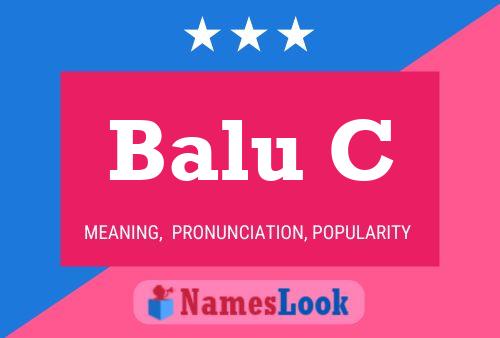 Balu C Naam Poster