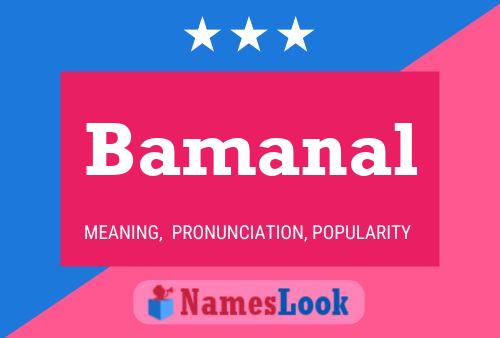 Bamanal Naam Poster