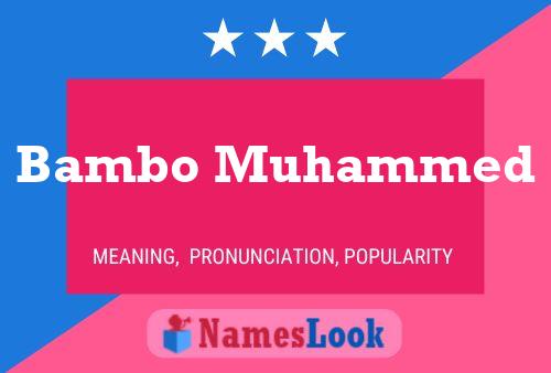 Bambo Muhammed Naam Poster