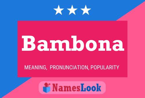 Bambona Naam Poster