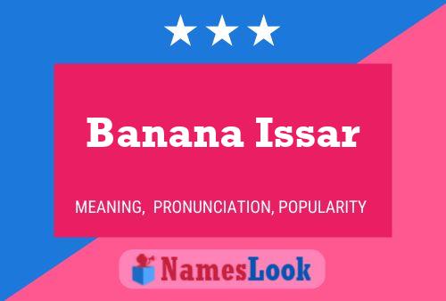 Banana Issar Naam Poster