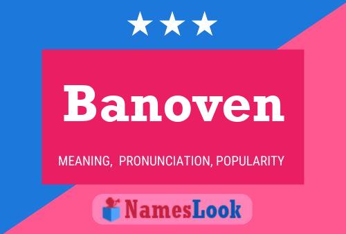 Banoven Naam Poster